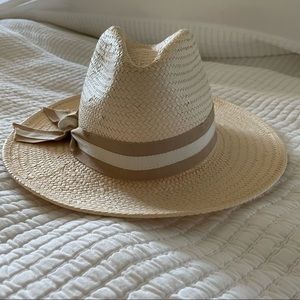 Biltmore for Madewell Straw Hat w Ribbon